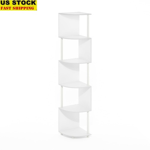 Tier zigzag corner shelf - 5-tier,