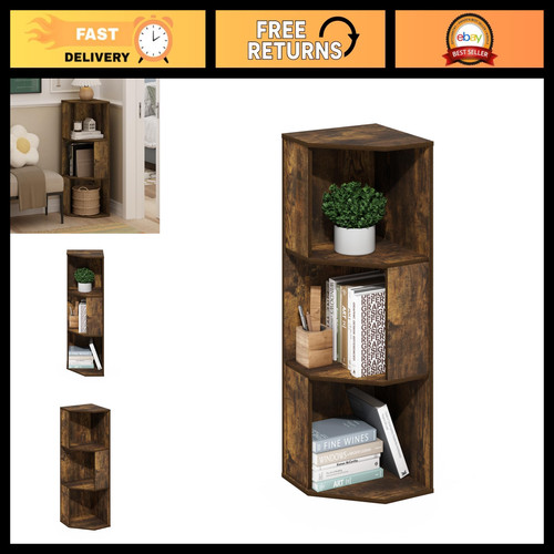Tier corner shelf unit - 3-tier,