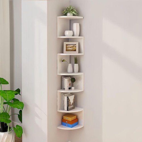 Drill corner shelf wall - no-drill,