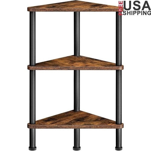 Corner shelf bookshelf - shelf, tier