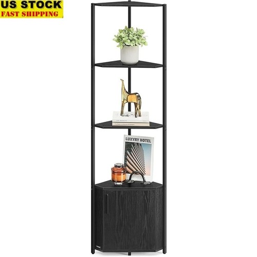 Sturdy corner shelf unit - shelf, w/