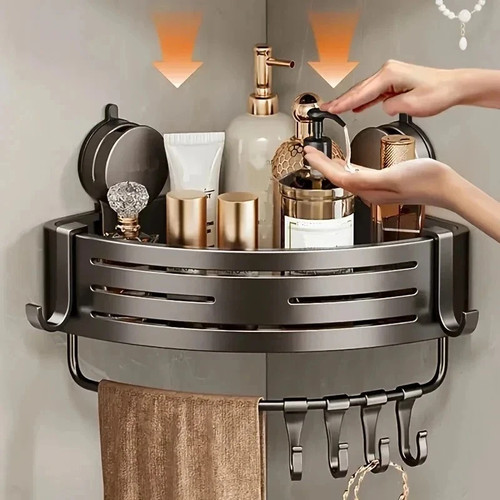Corner shower shelf - shower, with