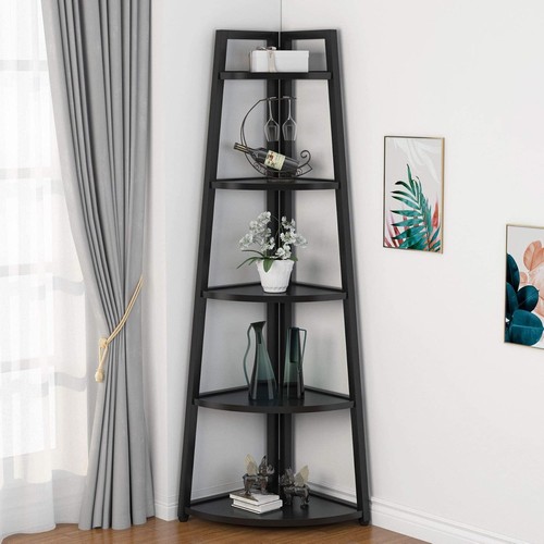 Tall corner shelf 5 tier - 70'',