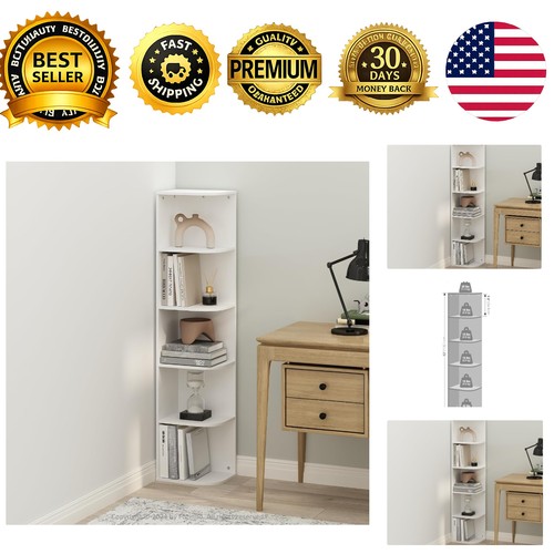 Reed corner shelf tier - corner, 5-tier