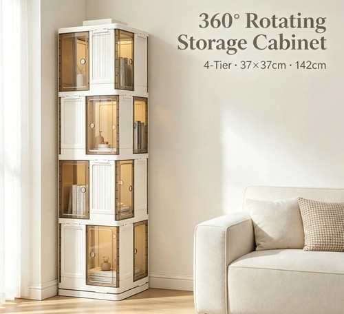 Rotating tier corner - tier,