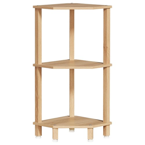 Tier corner shelf natural - tier,