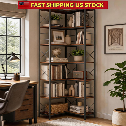 Tall corner bookshelf tier - tall, 7