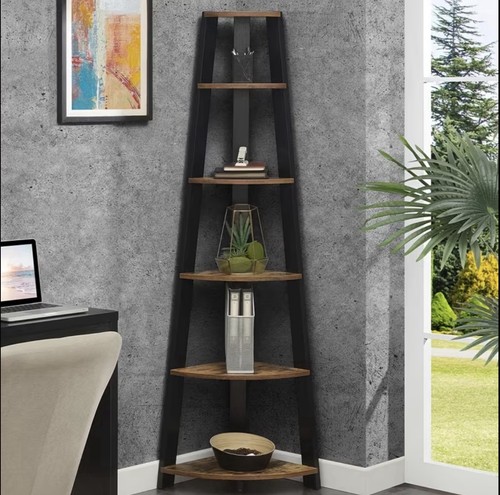 Tier corner shelf unit - shelf,