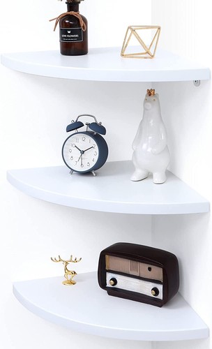 Pack floating white - white, corner