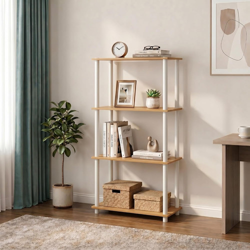 Turn tube storage shelves - storage,