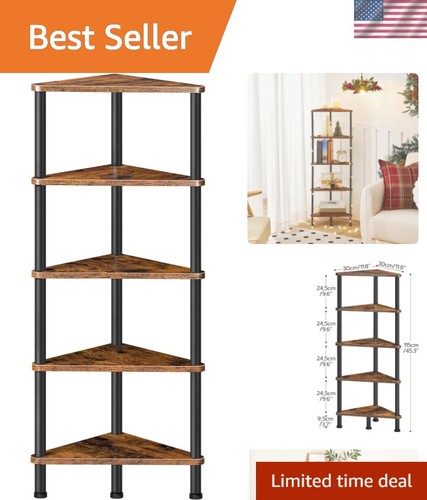 Corner shelf stand industrial - shelf,