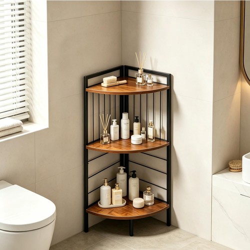 Corner shelf stand - shelf, h,
