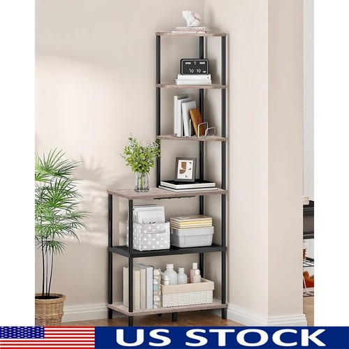 Industrial corner shelf - 6, tier