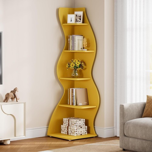 Tall modern wavy - modern, corner