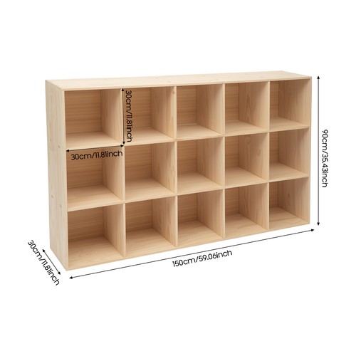 Compartment bookcase 220 - 15,