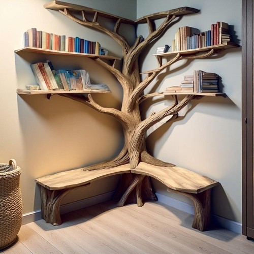 Handcrafted tree branch - tree,