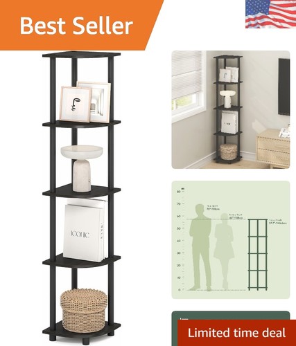 Elegant tier corner shelf - 5-tier,