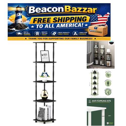 Multifunctional corner shelf - corner,
