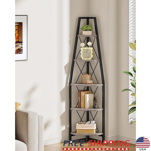 Tier corner shelf space - 5-tier,