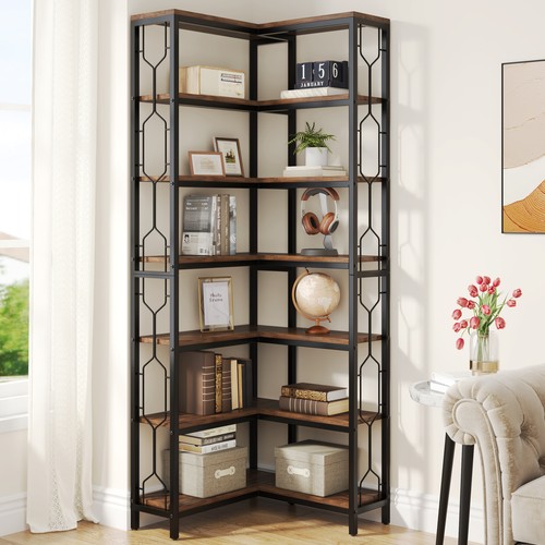 Tall corner bookshelf - tall,