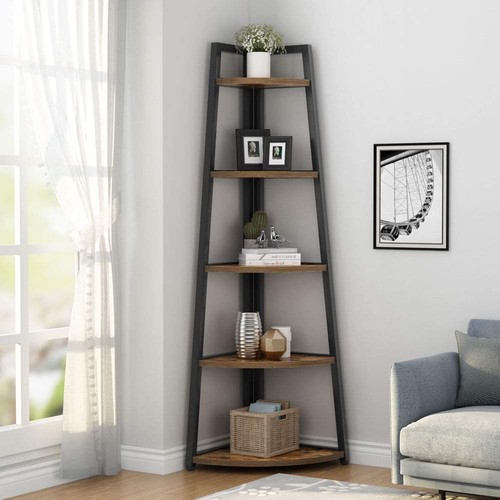 Tall corner shelf 5 tier - 70'',