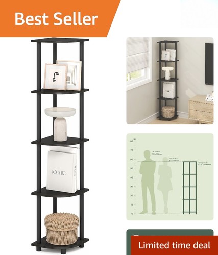 Compact tier corner - compact, 5-tier